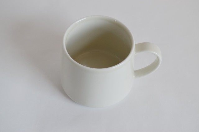 マグカップ２　SLIM　ホワイト