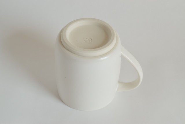 すすむマグカップ　大（白）