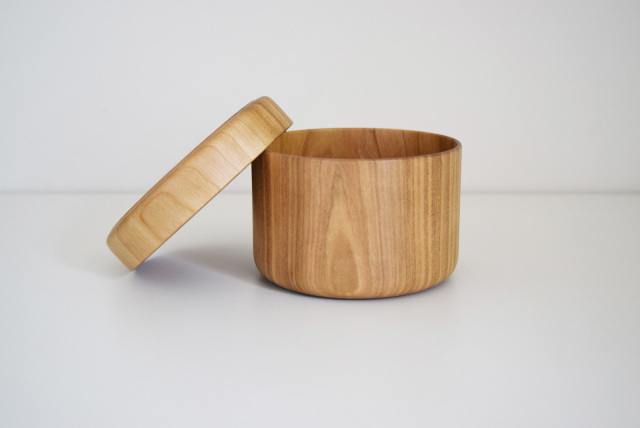 白鷺木工]パーソナルなおひつ-ならの実