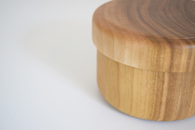 白鷺木工]パーソナルなおひつ-ならの実