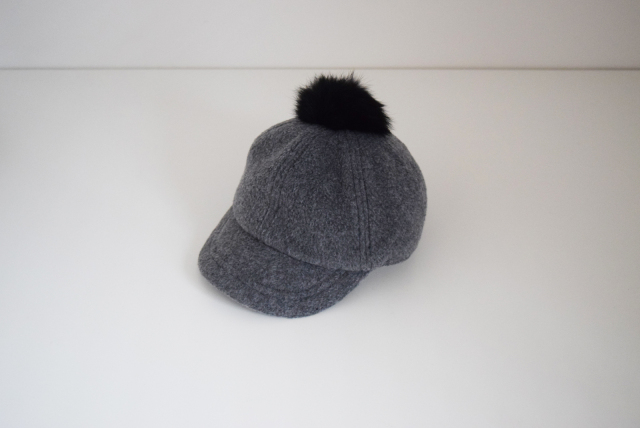 FLEECE POMPOM CAP S