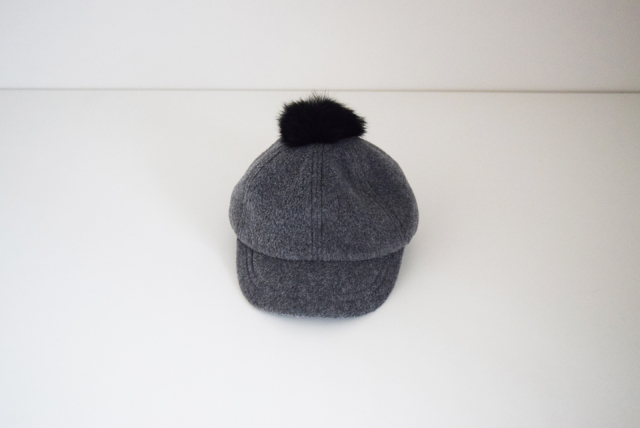 FLEECE POMPOM CAP S