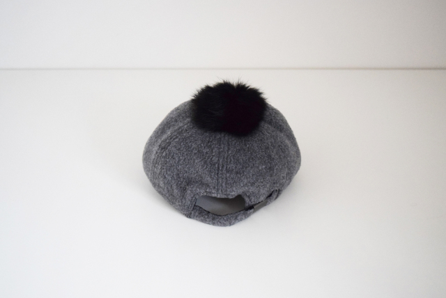 FLEECE POMPOM CAP S