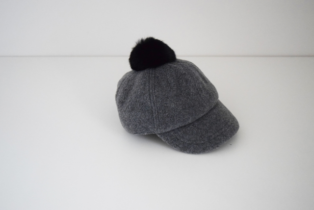 FLEECE POMPOM CAP M