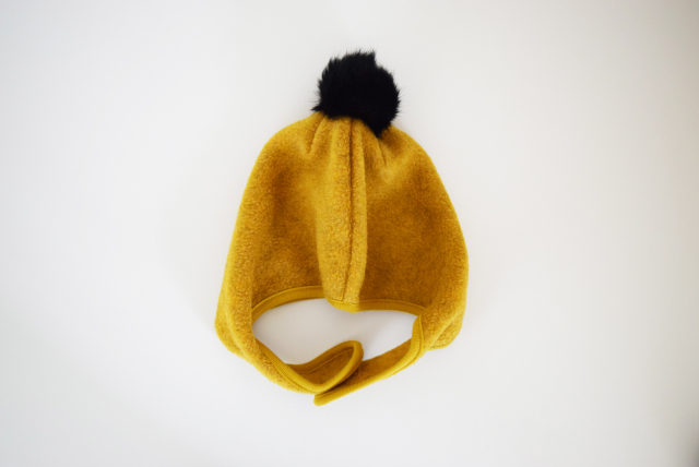 FLEECE POMPOM BONNET M