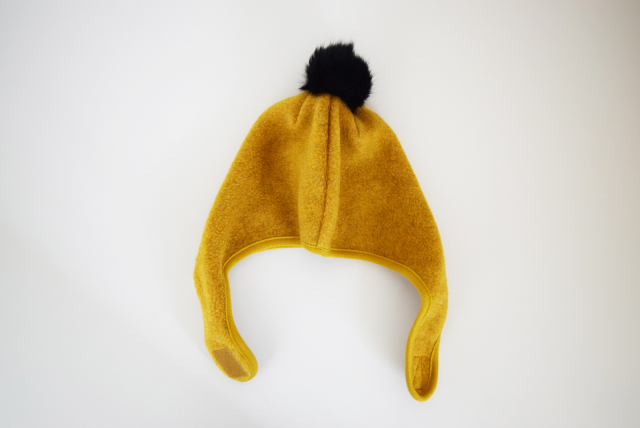 FLEECE POMPOM BONNET M