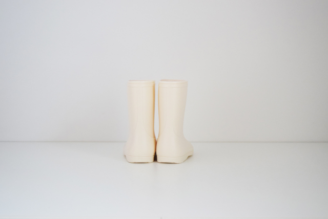 MIDDLE RAINBOOTS OFF WHITE