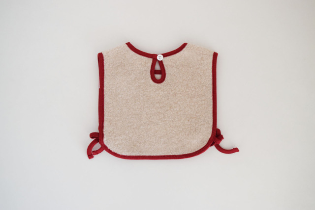 BABY WOOL APLON VEST