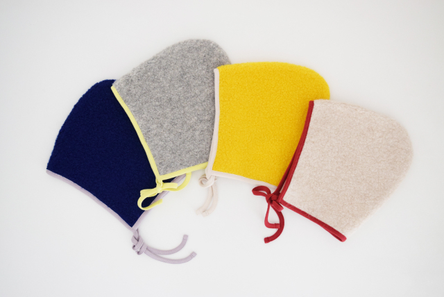 BABY WOOL BONNET