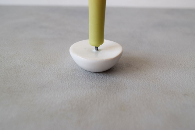 陶製燭台EN（まめろうそく専用燭台）