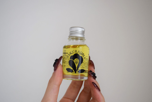 桜島の椿油20ml