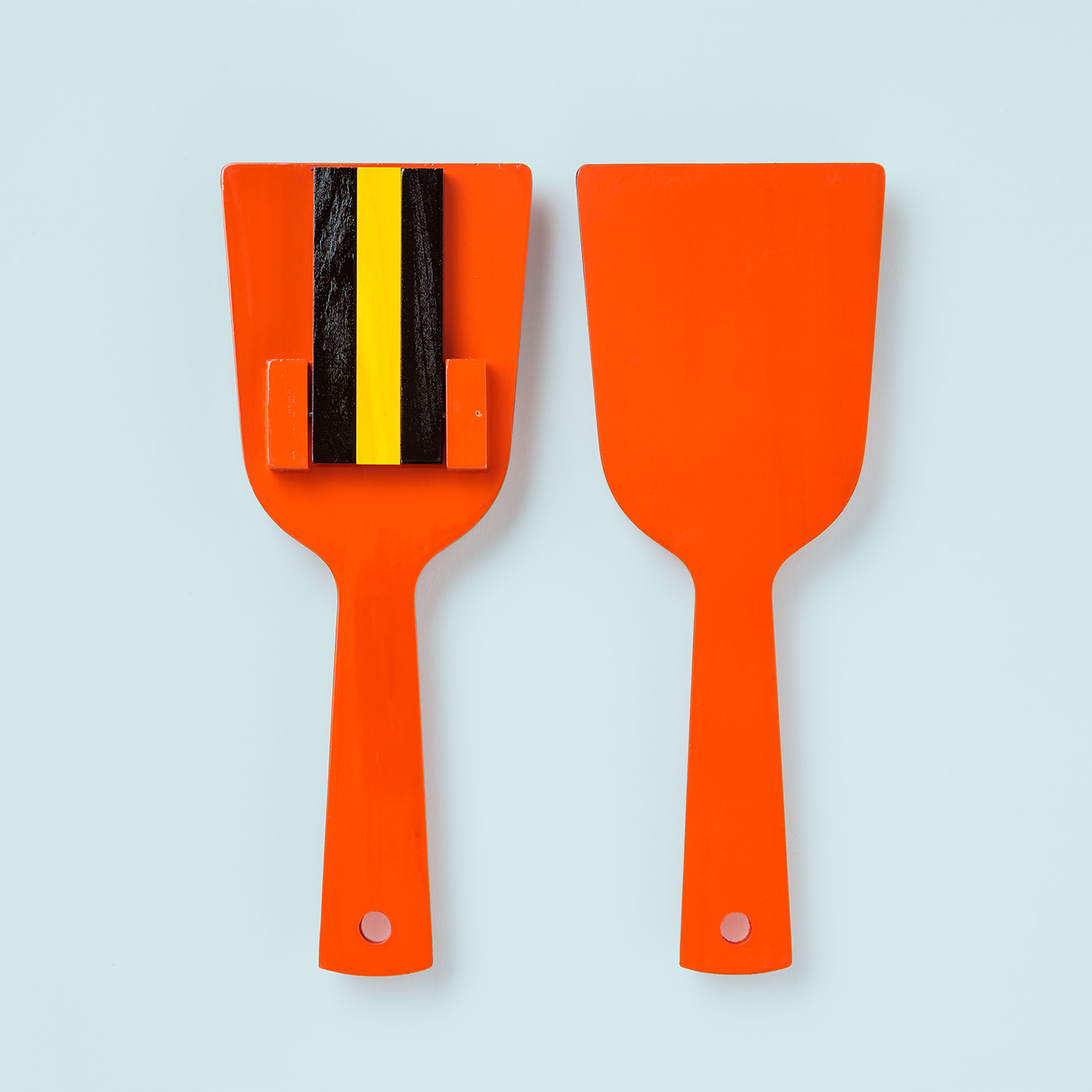 ぱりこ様 ご希望出品物 鳴子 標準型 朱色 片バチ 鳴子工房