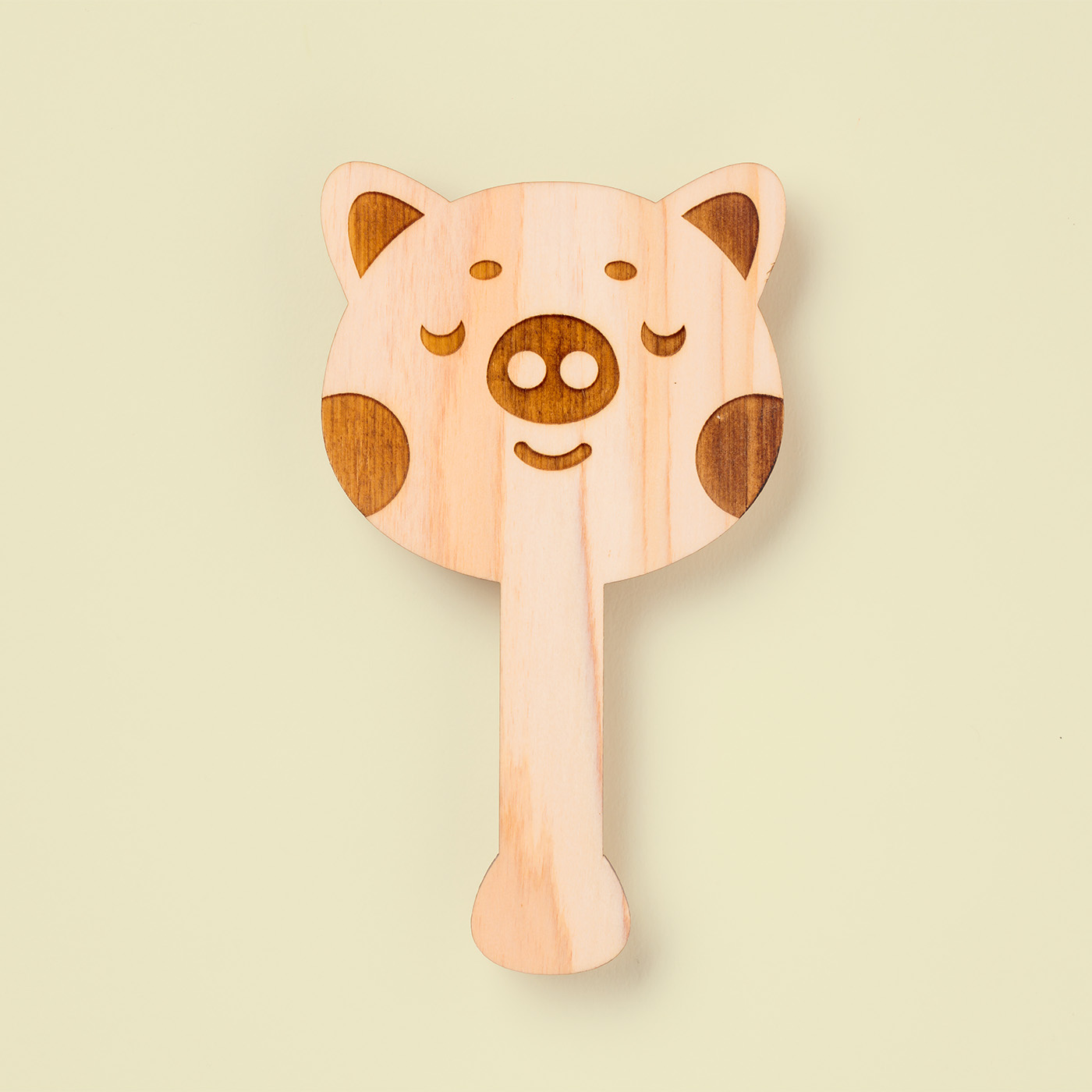 鳴子 キッズ（ブタ）片バチ 鳴子工房