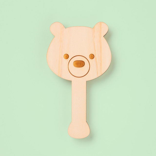 鳴子 キッズ（クマ）片バチ 鳴子工房