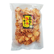 淡路島　玉ねぎラー油せんべい　120g【淡路島　鳴門千鳥本舗】