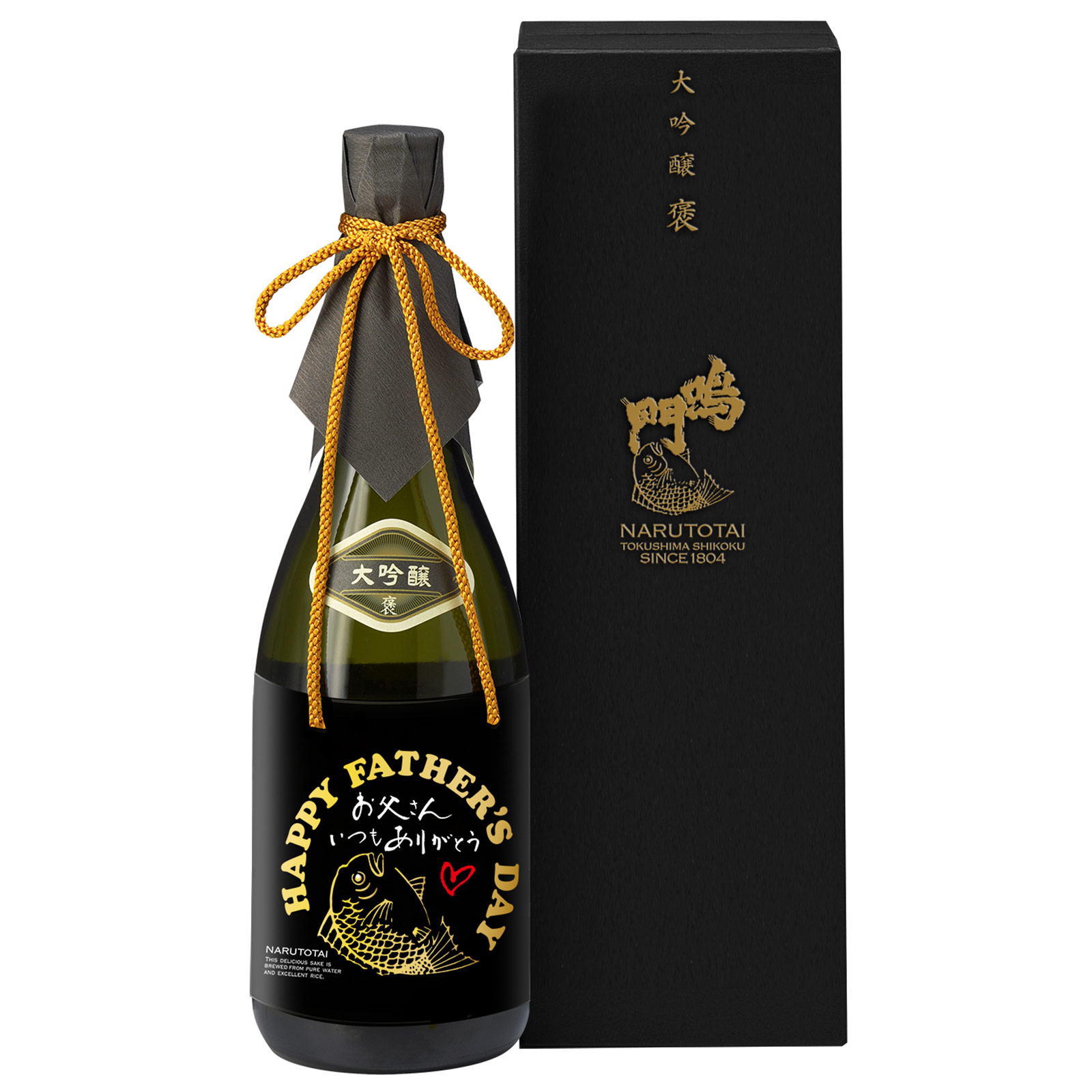 鳴門鯛 大吟醸 褒720ml 父の日ラベル