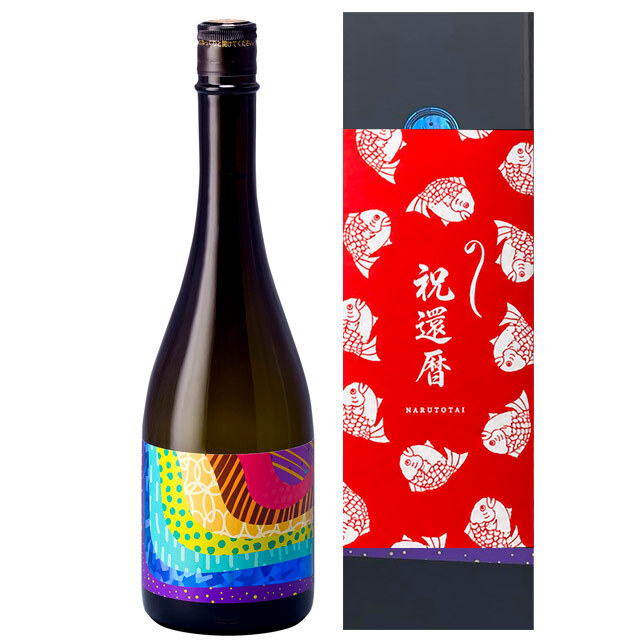 鳴門鯛 LED（レッド）720ml ＜還暦祝＞
