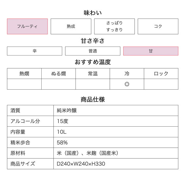 ＜業務用＞NARUTOTAI KEGDRAFT 鳴門鯛 LED 無濾過生原酒10L