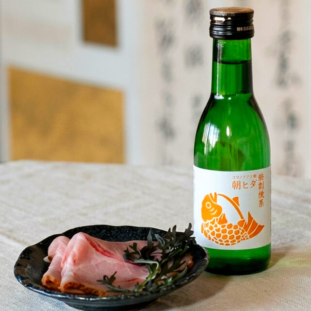 鳴門鯛 特別純米 コウノトリの酒 朝と夕 180ml