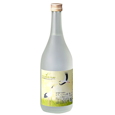 鳴門鯛 特別純米 コウノトリの酒 朝と夕 720ml【2024年新酒】