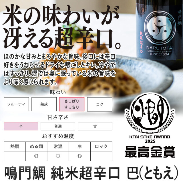 鳴門鯛の日本酒 飲み比べセット【送料無料】