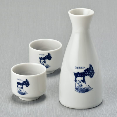 鳴門鯛お猪口徳利