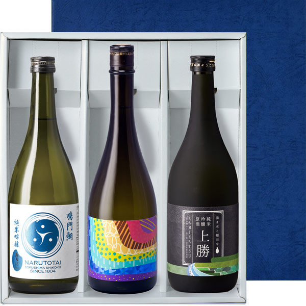 ワイングラスでおいしい日本酒アワード2026 金賞3本セット[純米吟醸巴＆LED＆上勝]