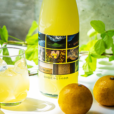 四国で一番小さな町 幻の果実 ゆこうのお酒 720ml【化粧箱付き】