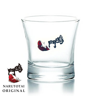 鳴門鯛ロゴ入り ぐい呑みグラス