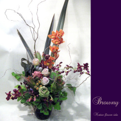 楽屋花　アレンジ　オータムン