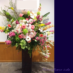 スタンド花　百花繚乱　公演祝い花