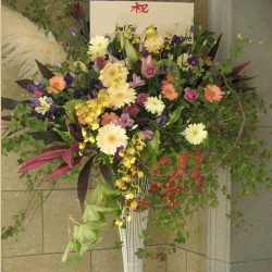 【お祝いスタンド花】エレガントスタンド