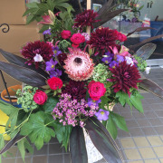 開店祝い　お花　大きなアレンジメント　二子玉川の花屋ネイティブフラワーイーダ