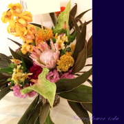 公演祝い　花　楽屋花　二子玉川の花屋　ネイティブフラワーイーダ