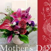 二子玉川花屋　母の日　アレンジメント