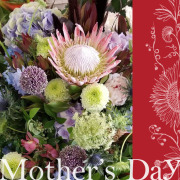 二子玉川花屋　ネイティブフラワーイーダ母の日おまかせアレンジメント