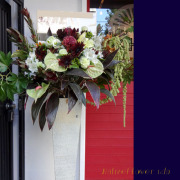 開店祝い　スタンド花　東京　カフェオープン　豪華スタンド花