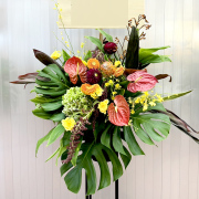 二子玉川花屋　ネイティブフラワーイーダ スタンド花