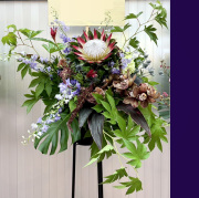 二子玉川花屋　ネイティブフラワーイーダ スタンド花