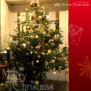 クリスマスツリー　オリジナルデザイン　二子玉川の花屋ネイティブフラワーイーダ