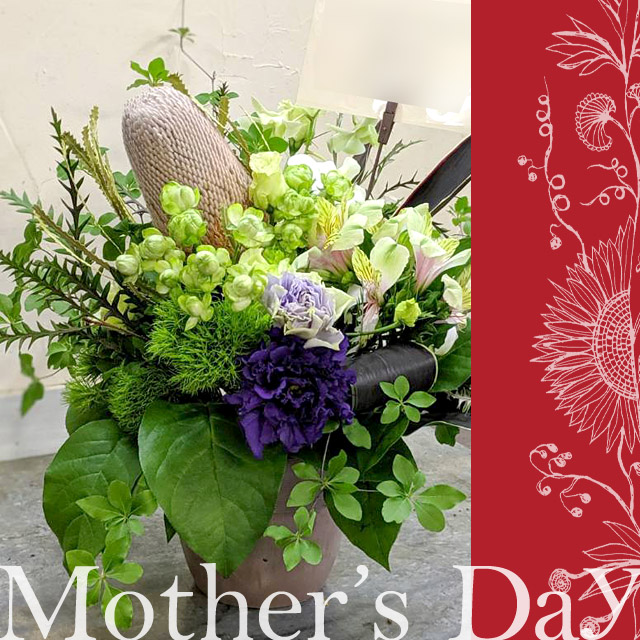 母の日　花　ネイティブフラワーイーダ　おまかせアレンジ8000