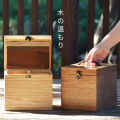 "ナチュラル好きの定番！絵になる" メイクボックス [ ナチュメイプル ] 木製コスメ収納ボックス メイクボックス 大容量 鏡付き おしゃれ かわいい 送料無料 持ち運び便利 化粧品収納 メイク道具入れ 化粧箱 ラッピング可 誕生日プレゼント 女友達 女性