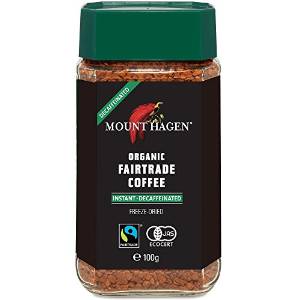 マウントハーゲン オーガニック フェアトレード カフェインレス インスタントコーヒー