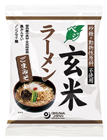 オーサワのベジ玄米ラーメン（ごまみそ）