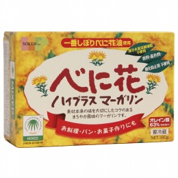 【冷蔵】創健社 べに花ハイプラスマーガリン(180g)