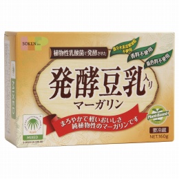 【冷蔵】創健社 発酵豆乳入りマーガリン(160g)