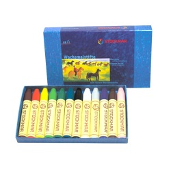 STOCKMAR みつろうスティッククレヨン 12色紙箱