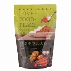 創健社 ベジタブルカレーＲＥＧＵＬＡＲ（中辛）レトルト(210g)