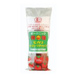 ヒカリ 有機トマトケチャップ・チューブ 300g