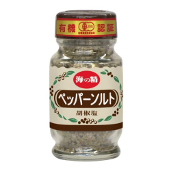 海の精 有機ペッパーソルト 55g
